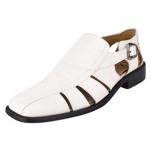 Bidwill Genuine Leather Flat Sandals
